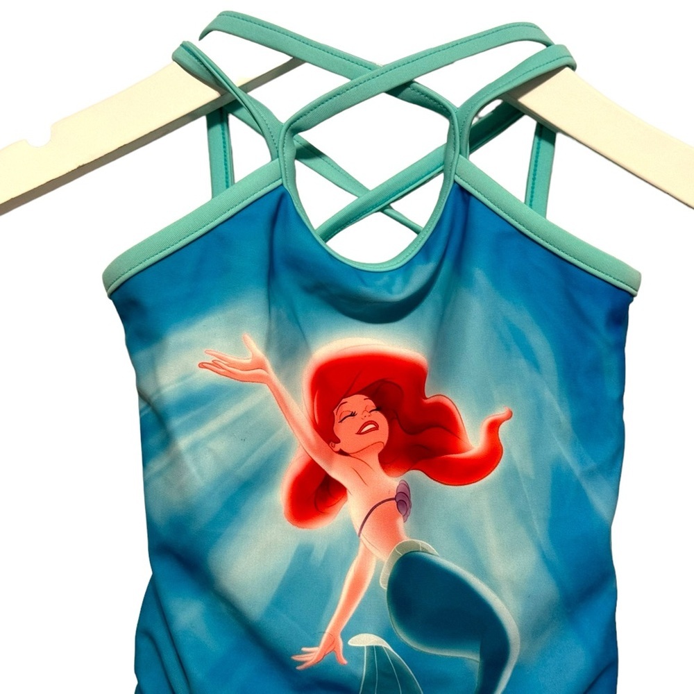 ⭐️ 5/$30 Gap Kids Disney’s The Little Mermaid Swimsuit size 12-18 Months - Picture 2 of 3
